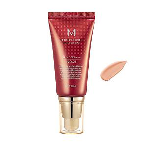 Missha Perfect Cover BB PA+++ No.21 Light Beige Ενυδατική Κρέμα Προσώπου Ημέρας με SPF42 - 20ml