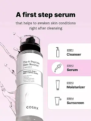 Cosrx The 6 peptide skin booster serum Ορός με 6 πεπτίδια για συνολική βελτίωση της επιδερμίδας - 150 ml
