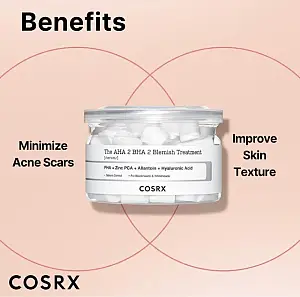 COSRX The AHA 2 BHA 2 Blemish Treatment Serum - Serum κατά της ακμής και ερυθρότητας με AHA BHA PHA Acids - 50g