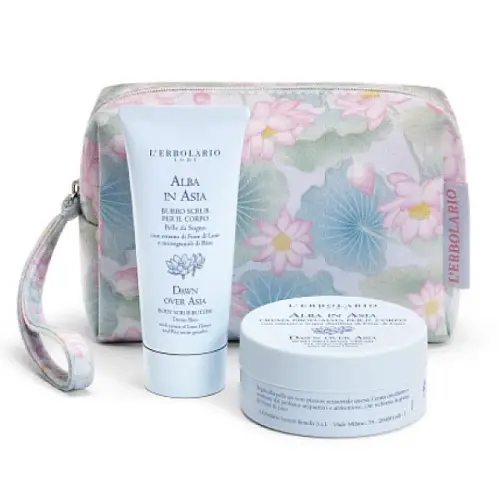 L'Erbolario Alba in Asia Beauty Set Scrub Σώματος 50ml & Αρωματική Κρέμα Σώματος 75ml