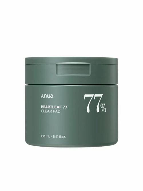 Anua Heartleaf 77 Clearpad – Απολεπιστικά, ενυδατικά δισκία για καθημερινή χρήση  160ml (70EA)