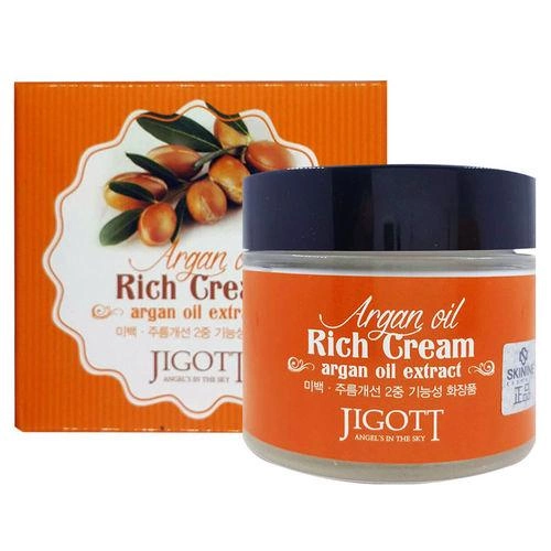 Jigott Argan Oil Rich Cream - Κρέμα προσώπου με λάδι αργκάν - 70ml