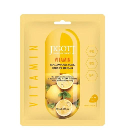 Jigott Multi-vitamin Μάσκα Προσώπου για Αντιγήρανση - 27ml