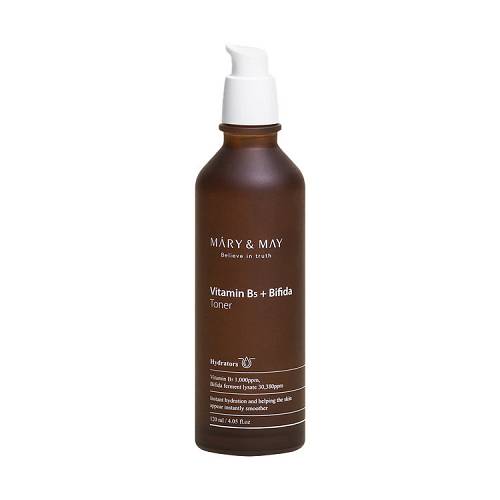 Mary & May Υγρό Τόνωσης Vitamin B5 + Bifida Toner για Ξηρές Επιδερμίδες 120ml