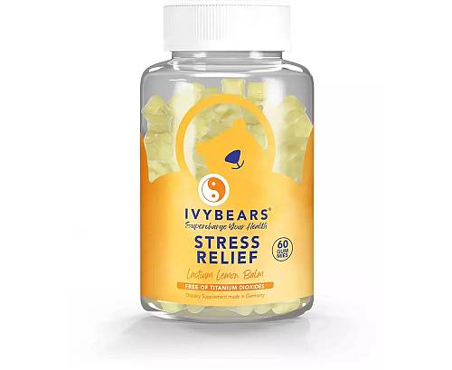IvyBears Stress Relief Συμπλήρωμα Διατροφής για το Άγχος, 60 Ζελεδάκια Αρκουδάκια