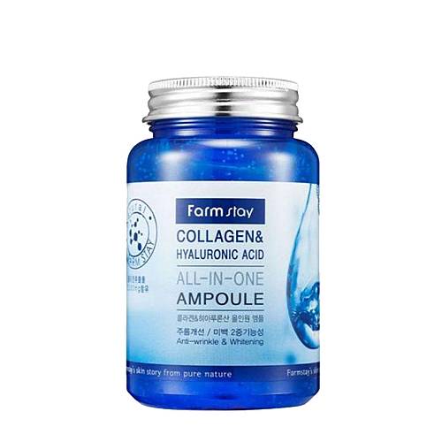 Farm Stay Collagen & Hyaluronic Acid Serum Προσώπου με Κολλαγόνο 250ml