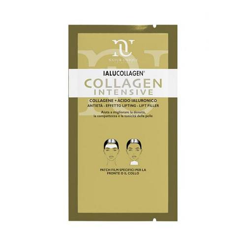 Natur Unique Ialucollagen Intensive Patch Fronte e Collo - 2 Επιθέματα Μεμβράνης Μετώπου και Λαιμού