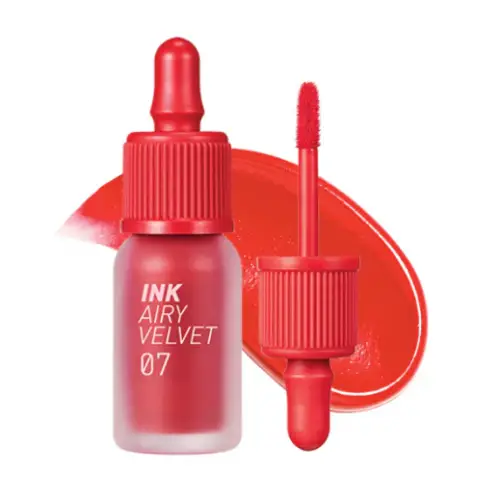 Peripera #07 Heart Grapefuit Ink Airy Velvet Lip Tint - 4g