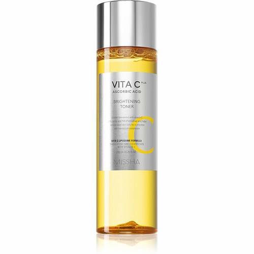 Missha Vita C Plus Ascorbic Acid Brightening Toner - 200ml