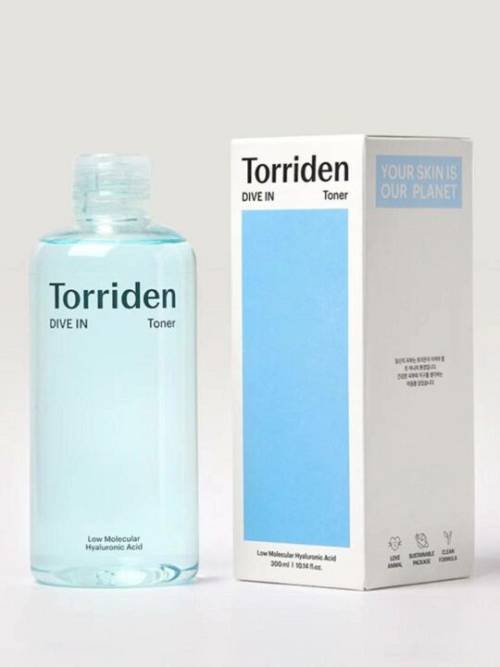 Torriden – DIVE-IN Low Molecule Hyaluronic Acid Toner 300ml - Toner βαθιάς ενυδάτωσης - 300ml