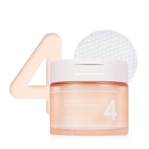 NUMBUZIN No. 4 Pore Zero Peeled Egg Toner Pad (70 Pads) - 190ml