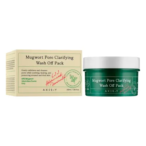 Axis-y Axis-y Mugwort Pore Clarifying Wash Off Pack - Απολεπιστικό Προσώπου - 100ml