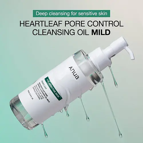 Anua - Heartleaf Pore Control Cleansing Oil Mild - 200 ml