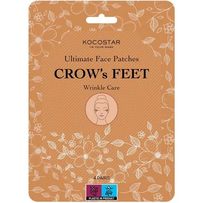 KOCOSTAR Ultimate Face Patches Crow's Feet για τις Ρυτίδες στις Γωνίες των Ματιών 4 Ζεύγη