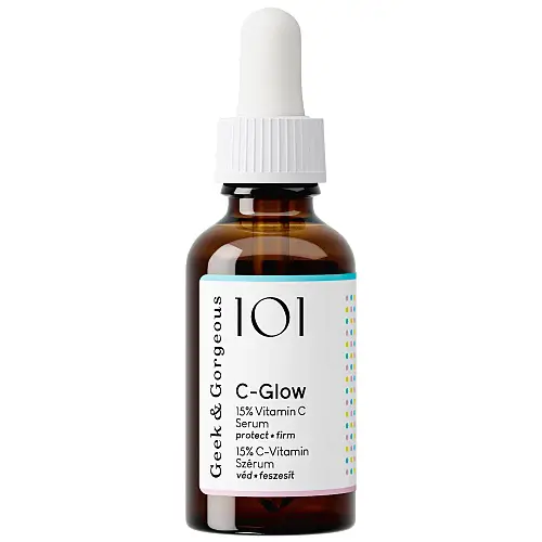 Geek & Gorgeous C-Glow Αντιγηραντικό Serum Προσώπου με Βιταμίνη E 30ml