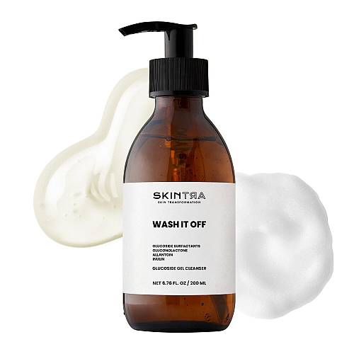 SkinTra Wash It Off Glucoside Cleansing Gel 200ml