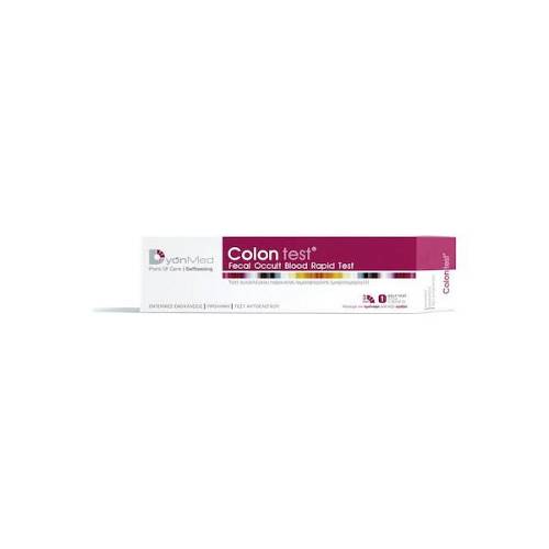 DyonMed Colon Test Τέστ Αυτοελέγχου Παρουσίας Αιμοσφαιρίνης, 1τμχ