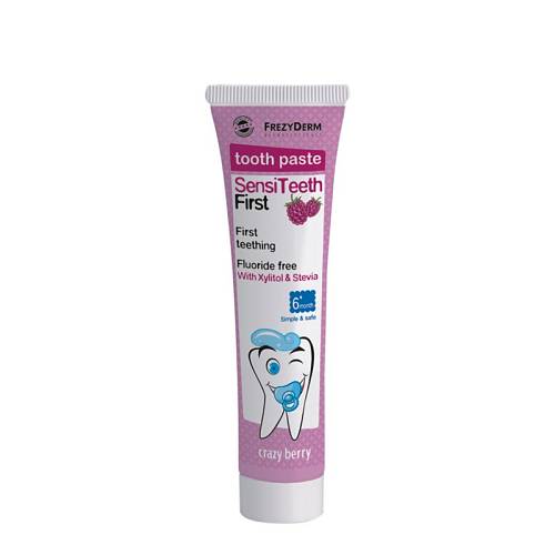 FREZYDERM SENSITEETH FIRST TOOTHPASTE 40ML Χωρίς Φθόριο