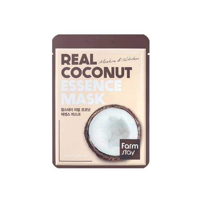 Farmstay Μάσκα με Εκχύλισμα Καρύδας Real Coconut Essence Mask (23ml)