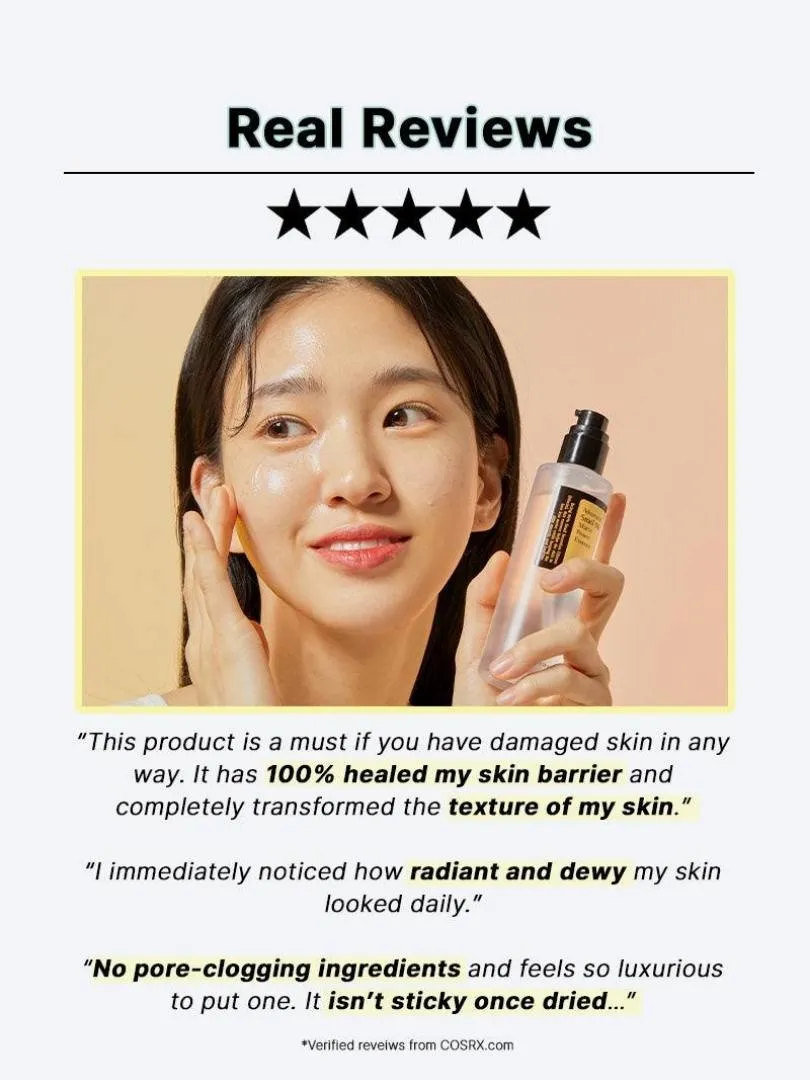 COSRX Advanced Snail 96 Mucin Power Essence- Ενυδατικό essence με βλεννίνη σαλιγκαριού - 100 ml