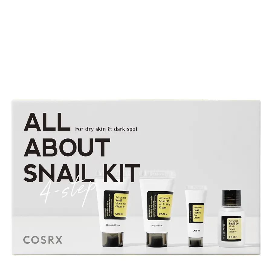 COSRX - All About Snail Kit 4-Step - Facial Care Kit with Snail Mucus