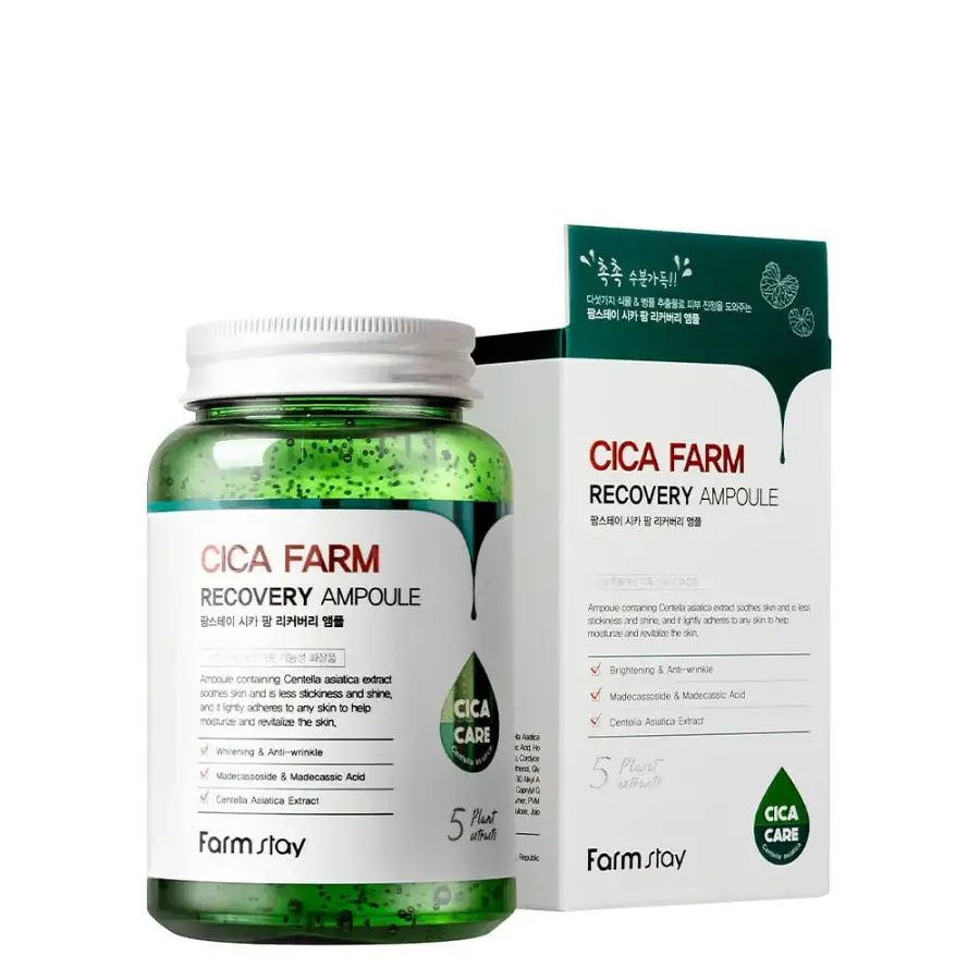 Farmstay Cica Farm Recovery Ampoule - Αμπούλα Cica Farm Recovery-250ml