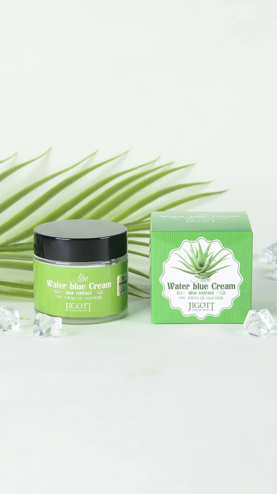 Jigott Aloe Water Blue Cream - Καταπραϋντική κρέμα με εκχύλισμα αλόης - 70ml