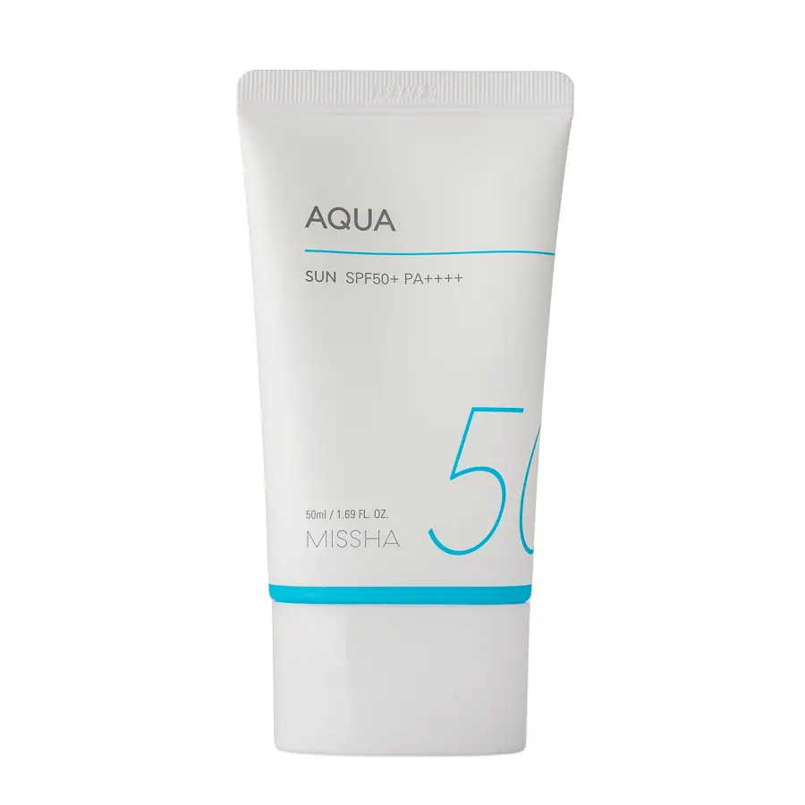 Missha - All-Around Safe Block Aqua Sun SPF50+/PA++++ - Sunscreen Cream - Αντηλιακό Gel Προσώπου SPF50 - 50ml