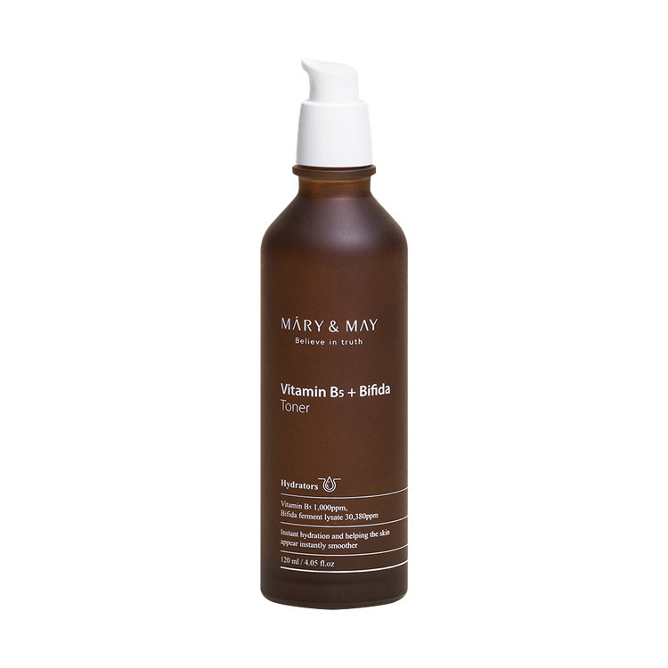 Mary & May Υγρό Τόνωσης Vitamin B5 + Bifida Toner για Ξηρές Επιδερμίδες 120ml