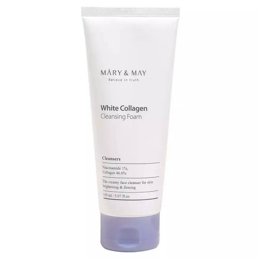Mary & May White Collagen Cleansing Foam - Καθαριστικός αφρός με κολλαγόνο - 150ml