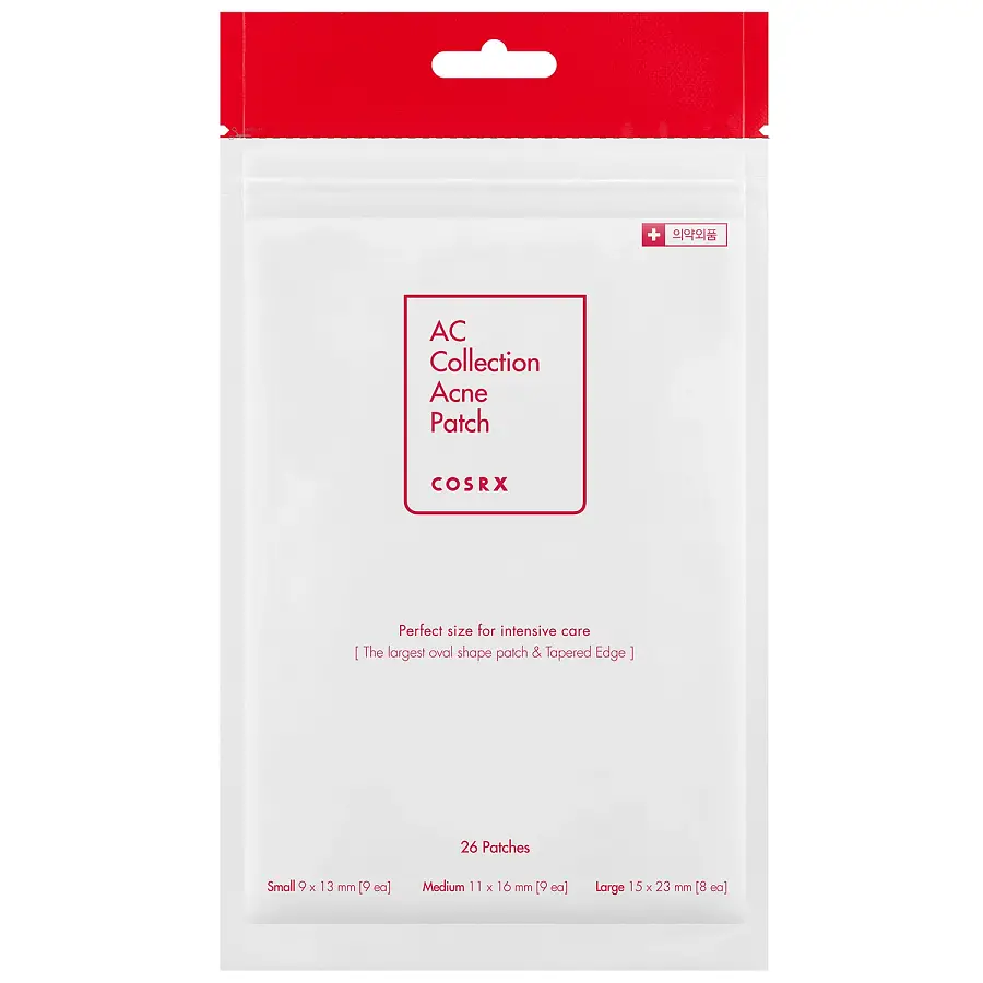 COSRX - AC Collection Acne Patch - Healing Eczema Patches with Centella Asiatica Extract - 26pcs