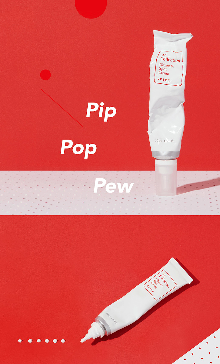 Cosrx AC Collection Ultimate Spot Cream Κρέμα Προσώπου για την Ακμή, τα Σπυράκια & Κηλίδες - 30gr