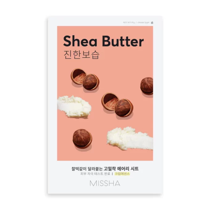 Missha Airy Fit Sheet Mask Shea Butter - 19g