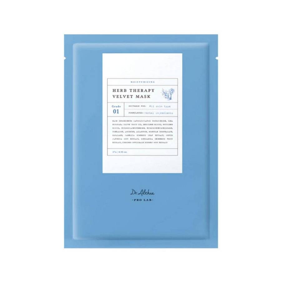Dr. Althea Herb Therapy Velvet Μάσκα Προσώπου για Ενυδάτωση 27gr