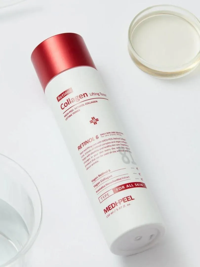 Medi-peel Retinol Collagen Lifting Toner – Αντιγηραντική τονωτική λοσιόν με ρετινόλη και κολλαγόνο - 150ml