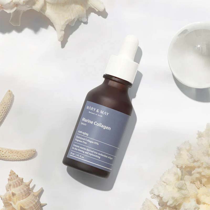Mary & May Marine Collagen Αντιγηραντικό Serum Προσώπου με Κολλαγόνο - 30ml