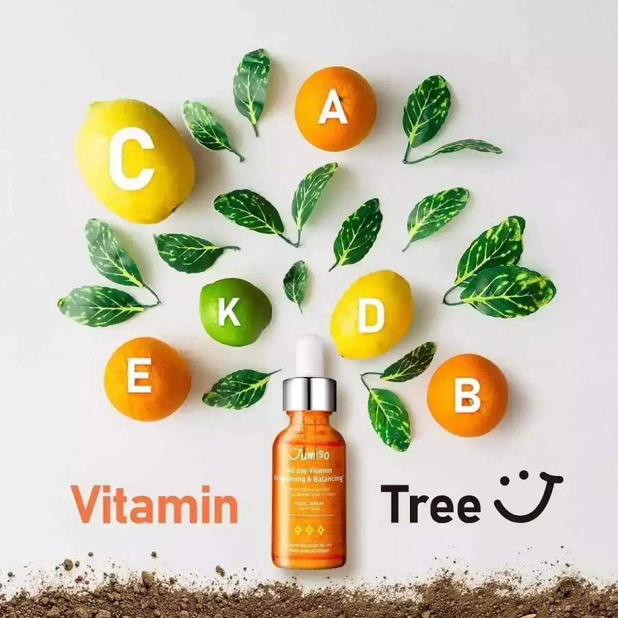 Jumiso All day Vitamin Brightening & Balancing Facial Serum – Λάμψη και εξισορρόπηση - 30ml