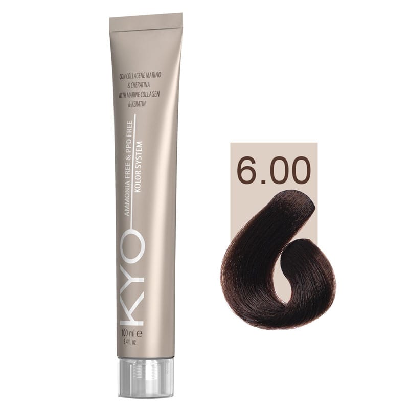 KYO Ammonia Free & PPD Free 6.00 Ξανθό Σκούρο Φυσικό 100ml
