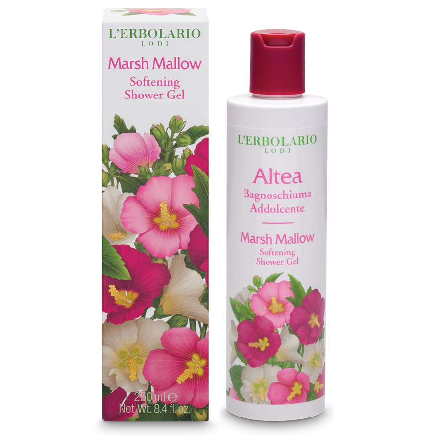 LErbolario Altea Softening Shower Gel - 200ml -Μαλακτικό αφρόλουτρο με εκχυλίσματα Μολόχας.