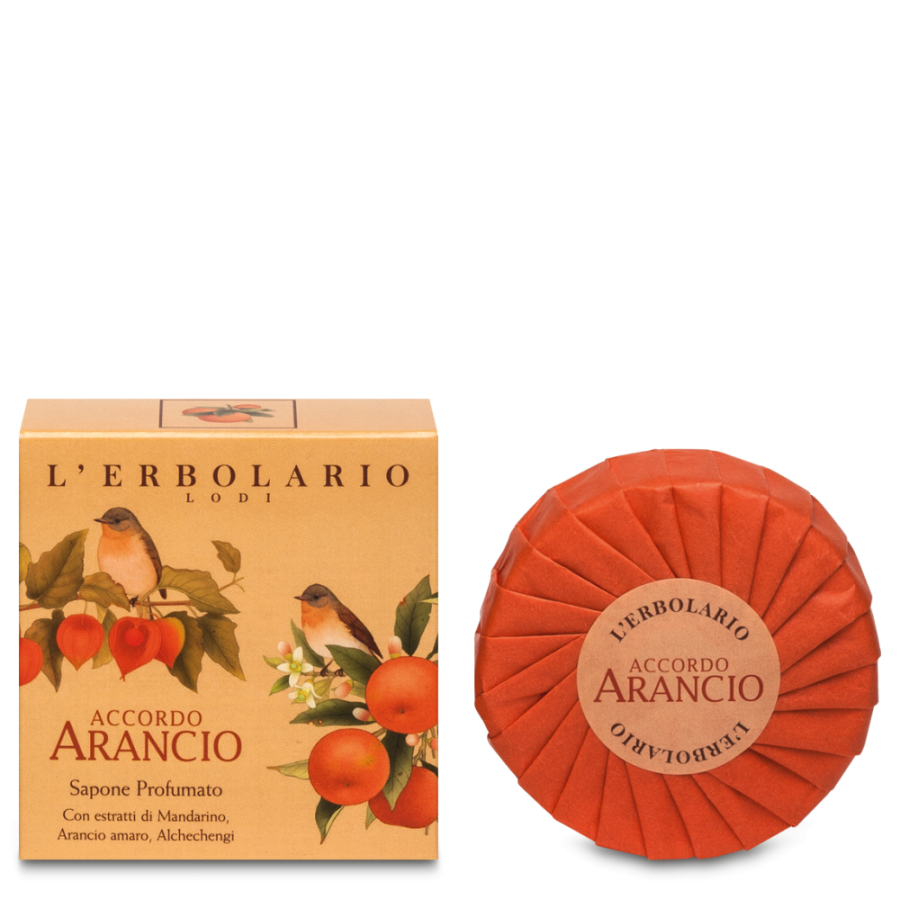L Erbolario Accordo Arancio Sapone Profumato Αρωματικό Σαπούνι  100gr